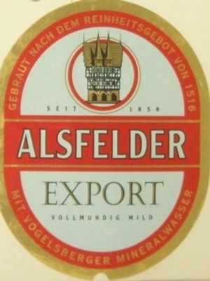 Alsfelder export