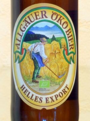 Der Hirschbrau Allgauer Okobier