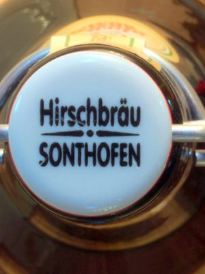 Der Hirschbrau Allgauer Okobier
