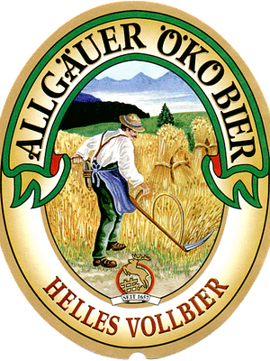 Der Hirschbrau Allgauer Okobier