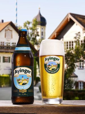 Lager Hell Ayinger (Айингер Лагер Хелль) бутылка