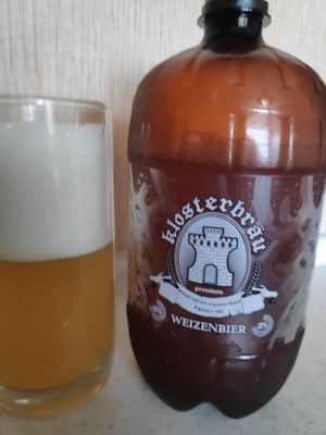 Klosterbrau Weizenbier (пиво Клостербрау пшеничное разливное)